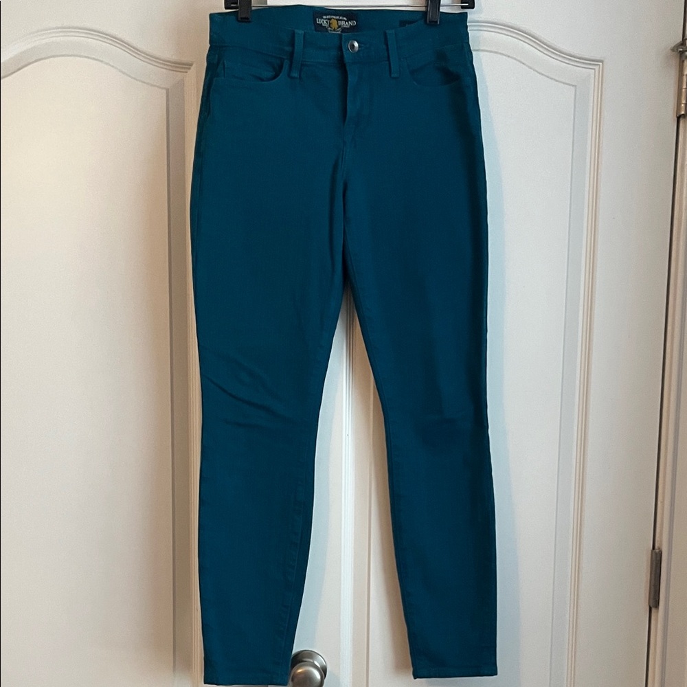 Lucky Brand Women's Blue Sophia Skinny Jeans